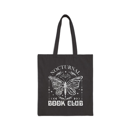 Nocturnal Book Club Tote Bag