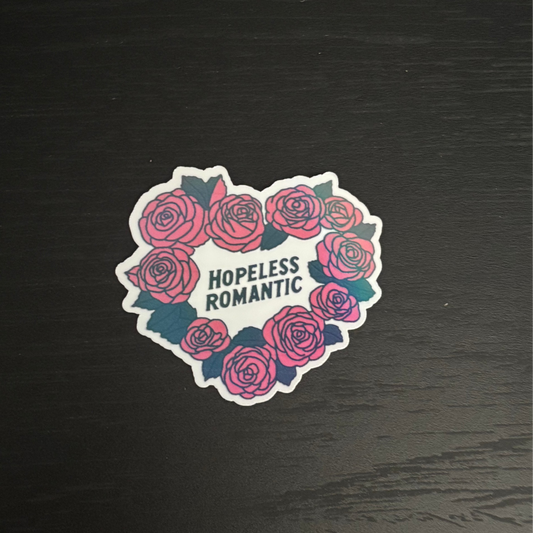 Hopeless Romantic Sticker
